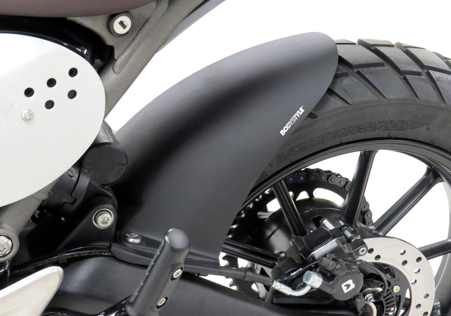 BODYSTYLE Hinterradabdeckung passend für TRIUMPH Scrambler 400X 2024-2025