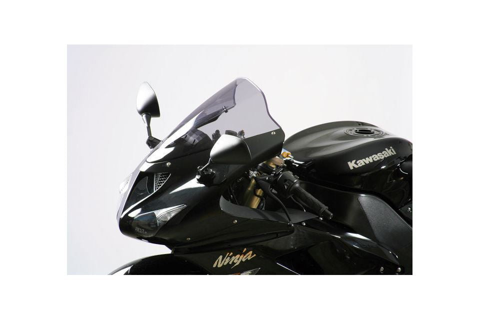MRA Racingscheibe schwarz passend für Kawasaki ZX-6R 2005-2008 ZX-10R 2006-2007