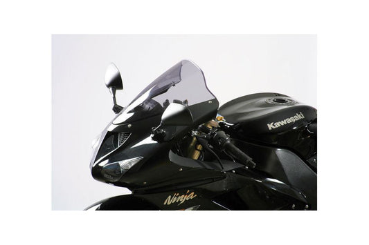 MRA Racingscheibe schwarz passend für Kawasaki ZX-6R 2005-2008 ZX-10R 2006-2007