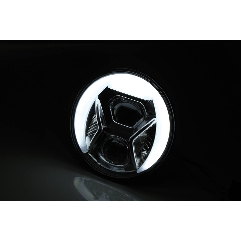 HIGHSIDER 7 Zoll LED Hauptscheinwerfereinsatz TYP 8