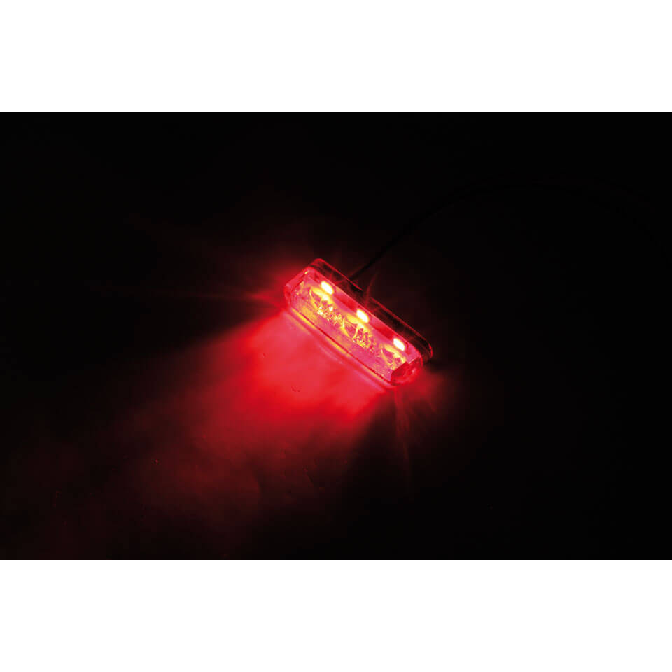 SHIN YO Shorty 2 Pro Motorrad LED Rücklicht SMD E-geprüft Rot