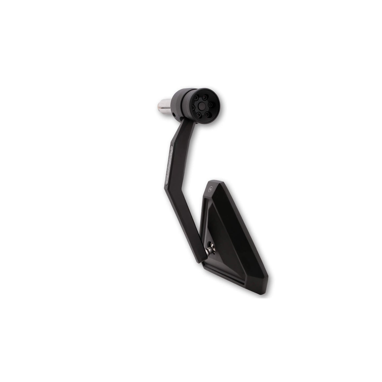 HIGHSIDER Tetra Motorrad Lenkerendenspiegel LED Blinker Schwarz E-geprüft 1Stck