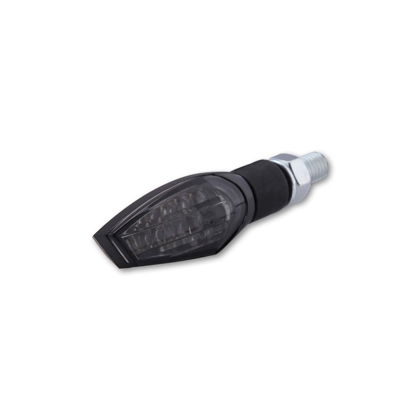 HIGHSIDER Nova Motorrad LED Blinker schwarz Rauchglas E-geprüft (Paar)