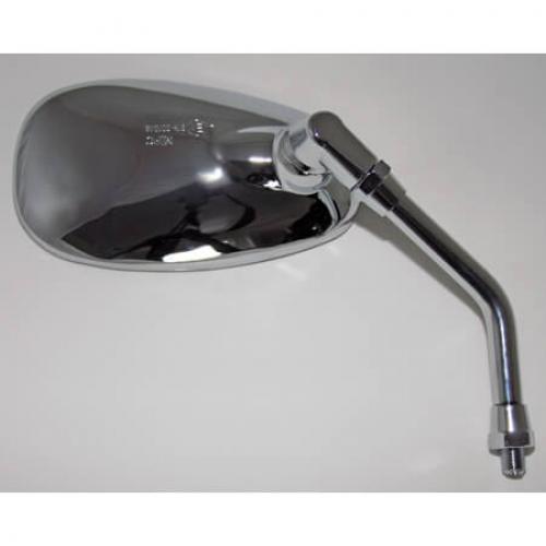SHIN YO Motorrad Spiegel Virago Chrom M10 Rechtsgewinde universal (1 Stück)