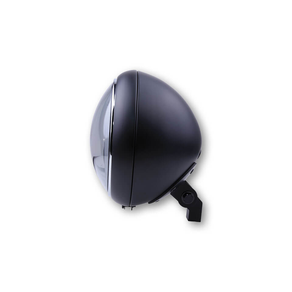 Highsider 7 Zoll Yuma 2 Typ 8 Motorrad LED Scheinwerfer Schwarz E-geprüft