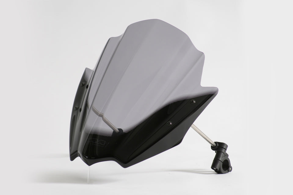 MRA Racing-Screen für Naked Bikes klar ohne Haltersatz