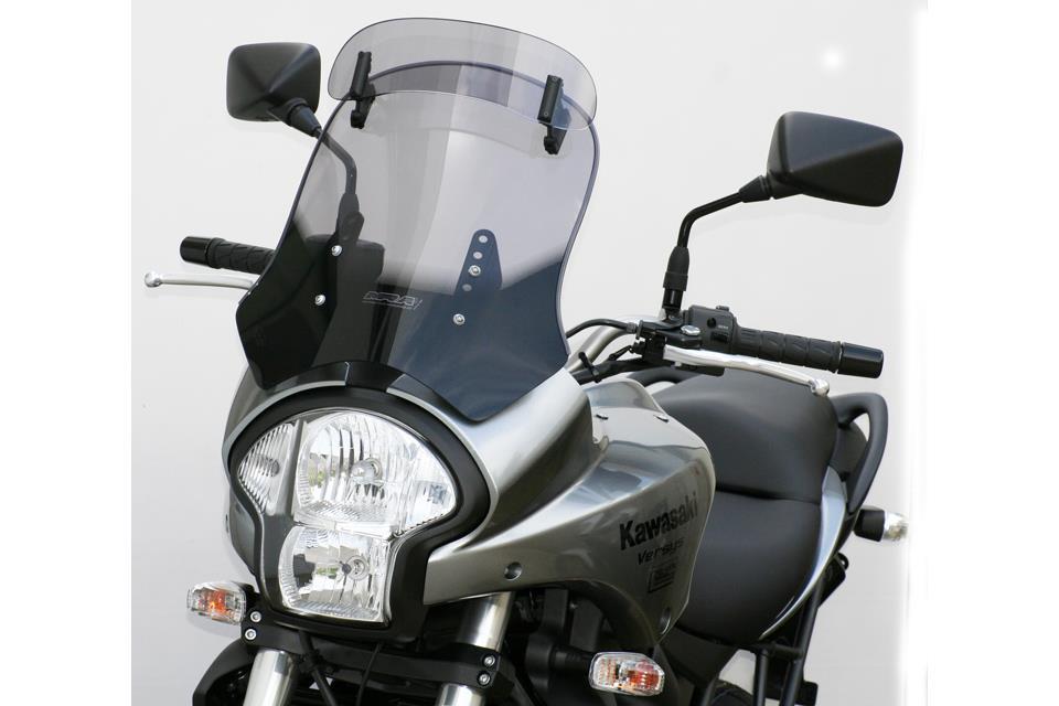 MRA Vario Tourenscheibe rauchgrau passend für Kawasaki KLE 650 Versys 2006-2009