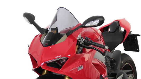 Racingscheibe R rauchgrau passend für Ducati PANIGALE V4/S 2018-2019 PANIGALE V2 2020-