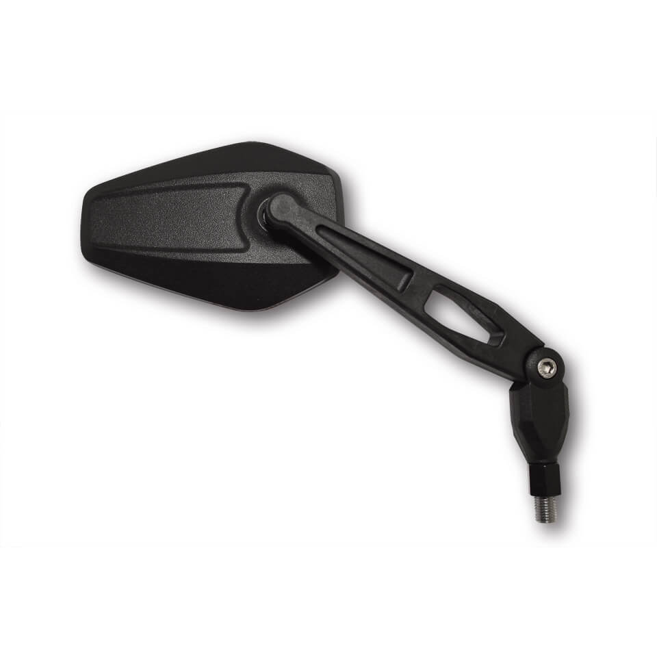 SHIN YO Booster 2 Motorrad Spiegel Schwarz E-geprüft (Paar)