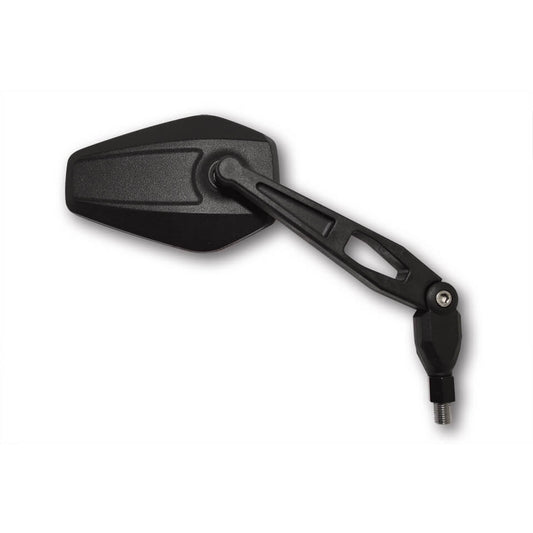 SHIN YO Booster 2 Motorrad Spiegel Schwarz E-geprüft (Paar)