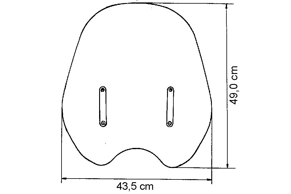 MRA Customshield klar ohne Haltersatz