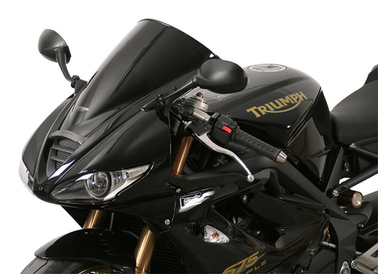 MRA Racingscheibe schwarz passend für Triumph Daytona 675 2009-2012