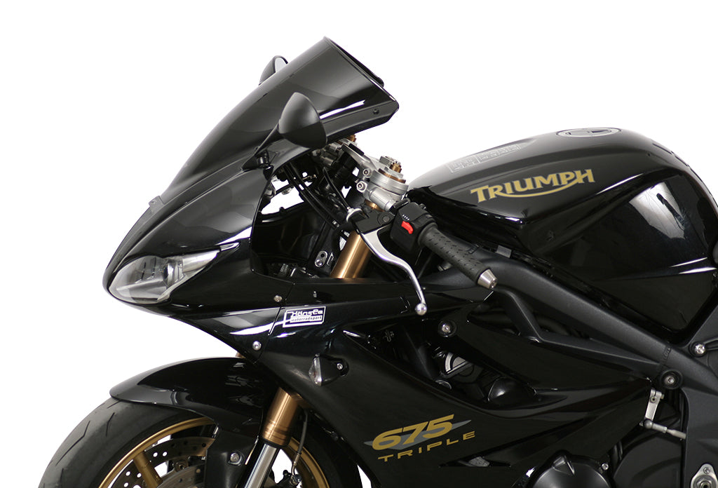 MRA Racingscheibe schwarz passend für Triumph Daytona 675 2009-2012