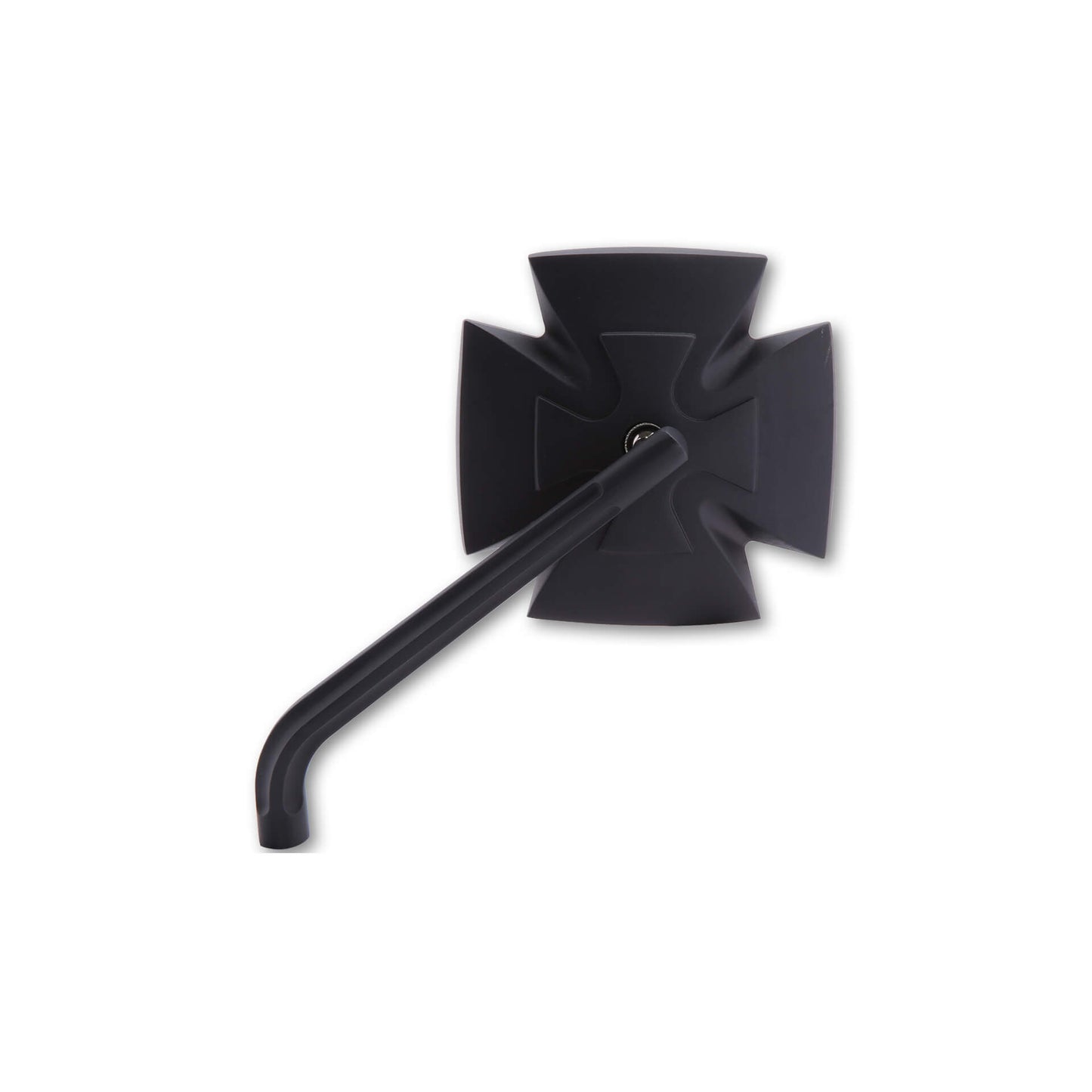 HIGHSIDER pro Motorrad Spiegel Iron Cross Schwarz Universal E-geprüft (Paar)