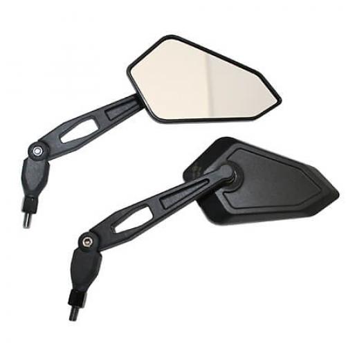 HIGHSIDER Spiegel BOOSTER schwarz M8 Rechtsgewinde