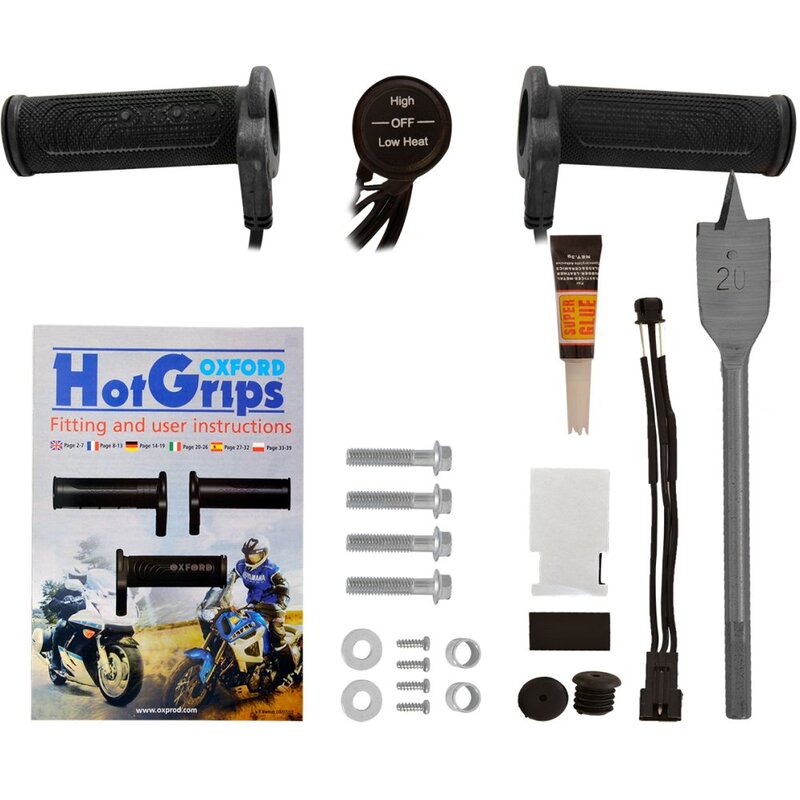 Oxford HotGrips Essential – Roller/Scooter Heizgriffe 22 mm