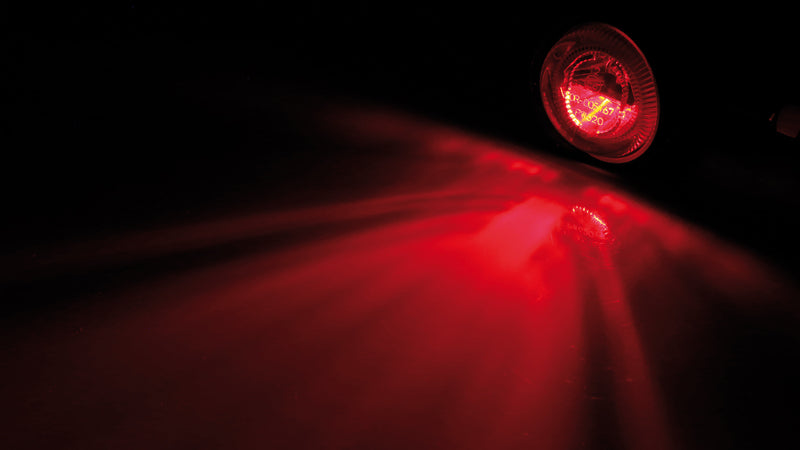 HIGHSIDER Classic-X1 Motorrad LED Rücklicht Blinker 3in1 Chrom E-geprüft Paar