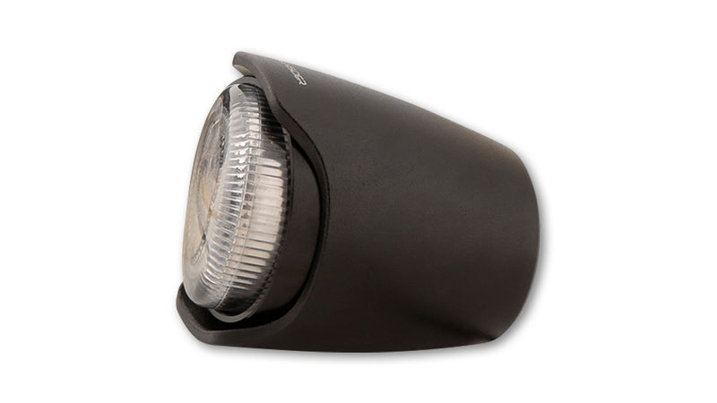 HIGHSIDER Akron-X Motorrad LED Rücklicht/Blinker 3in1 Schwarz/Getönt (Paar)