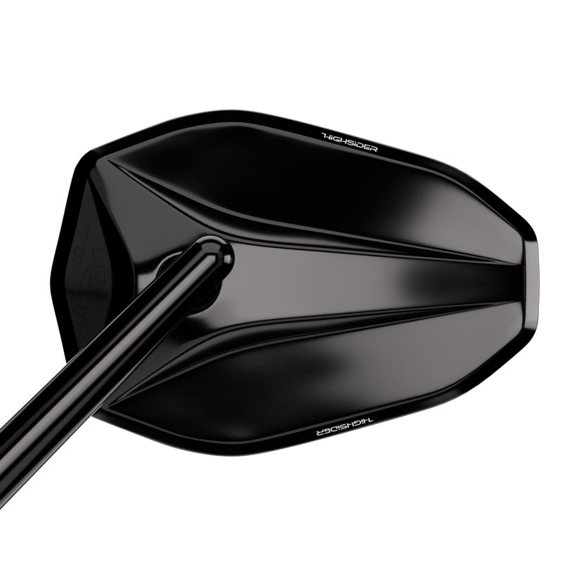 HIGHSIDER Victory Motorrad Spiegel Schwarz Universal E-Geprüft (1Stck.)