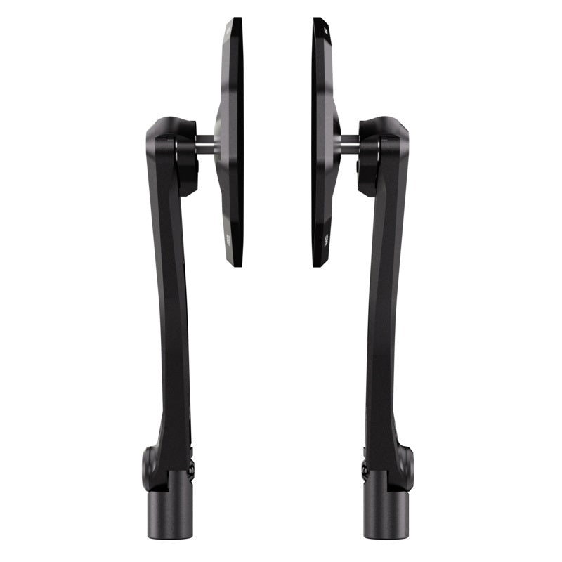 HIGHSIDER Victory-Slim Motorrad Spiegel Schwarz E-geprüft (Paar)