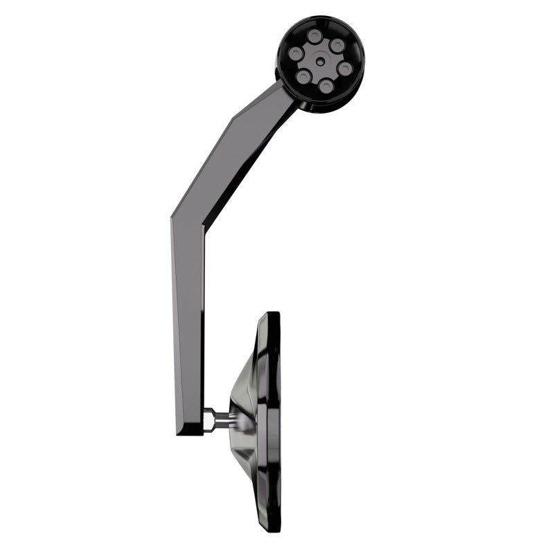 HIGHSIDER Victory-RIM Motorrad Lenkerendenspiegel LED Blinker Schwarz E-geprüft