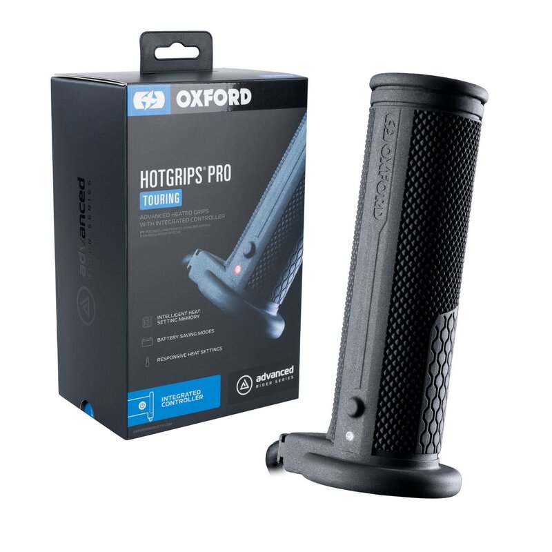 Oxford HotGrips Pro Touring – Motorrad Heizgriffe 22 mm