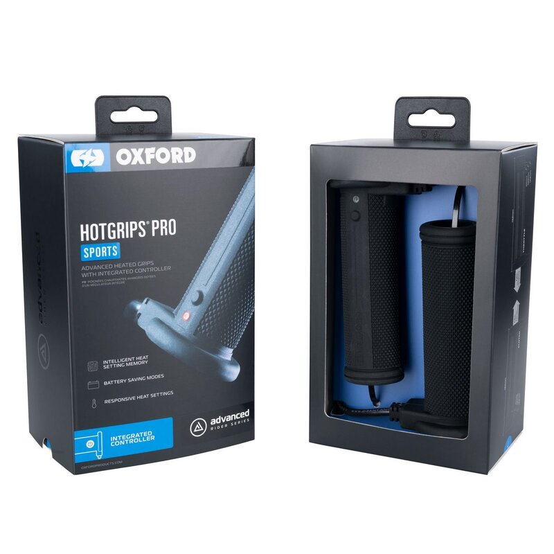 Oxford HotGrips Pro Sport – Motorrad Heizgriffe 22 mm