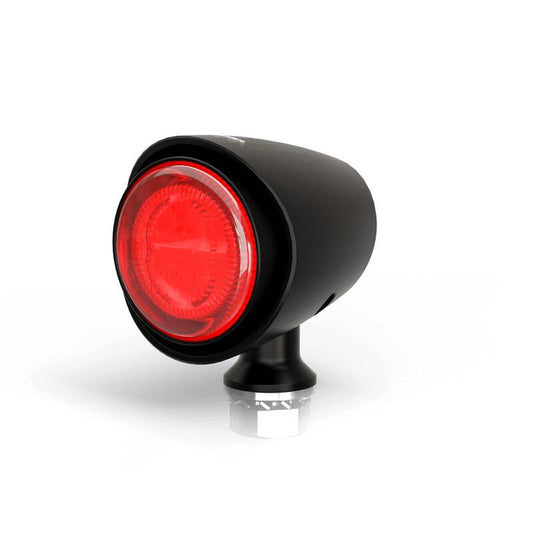 HIGHSIDER Akron-X Motorrad LED Rücklicht Schwarz Rot E-geprüft 1Stck