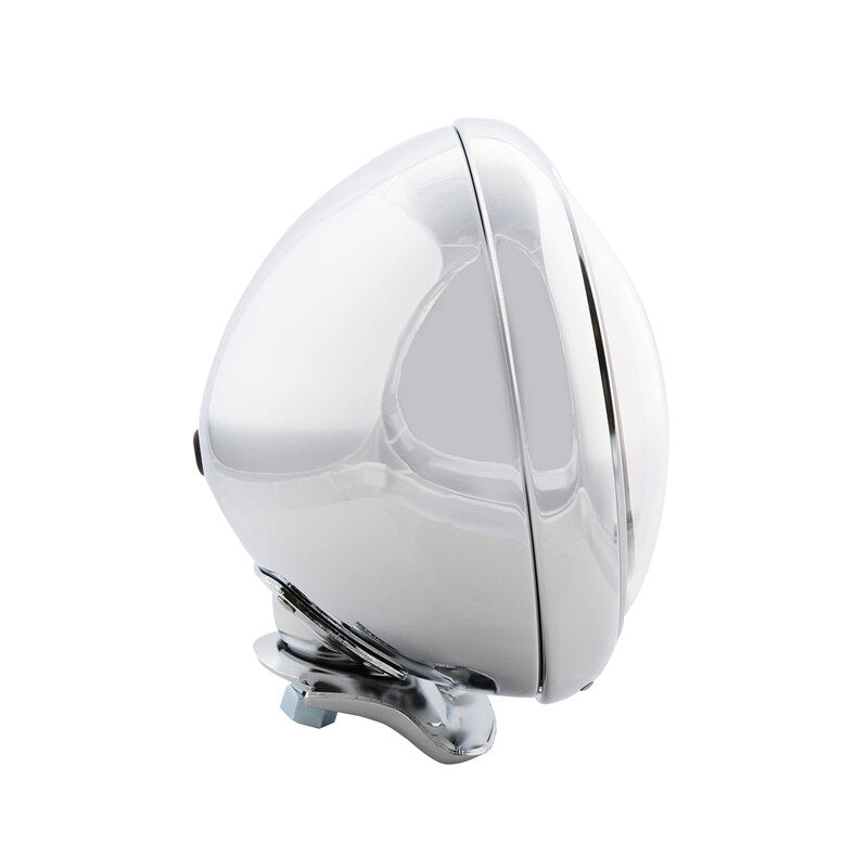 Highsider 7 Zoll HD-Style Typ 11 Motorrad LED Scheinwerfer Chrom E-geprüft