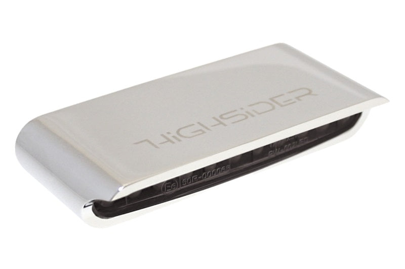 HIGHSIDER Stripe Motorrad LED Rücklicht Chrom getönt E-geprüft (1Stck)