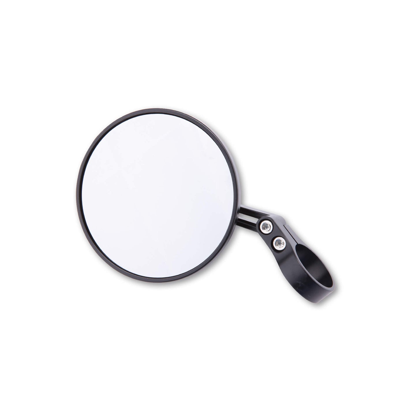 HIGHSIDER Motorrad-Lenkerendenspiegel Enterprise Schwarz/Silber E-geprüft