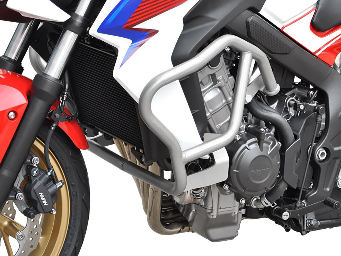 ZIEGER Sturzbügel silber passend für Honda CB 650 F 2014-2018