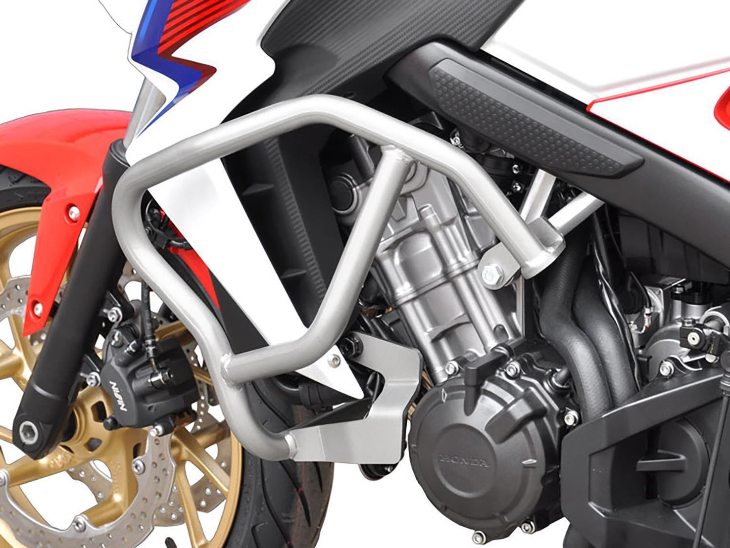 ZIEGER Sturzbügel silber passend für Honda CB 650 F 2014-2018