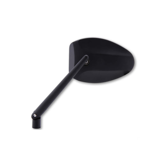 HIGHSIDER Motorrad Spiegel Ferrara 2 Schwarz Lenkerspiegel E-geprüft (1Stck.)