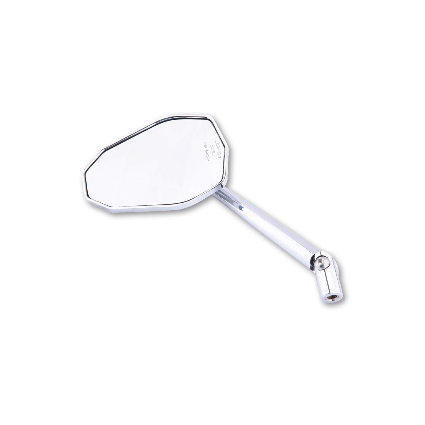 HIGHSIDER Victory Motorrad Spiegel Chrom E-geprüft 1Stck