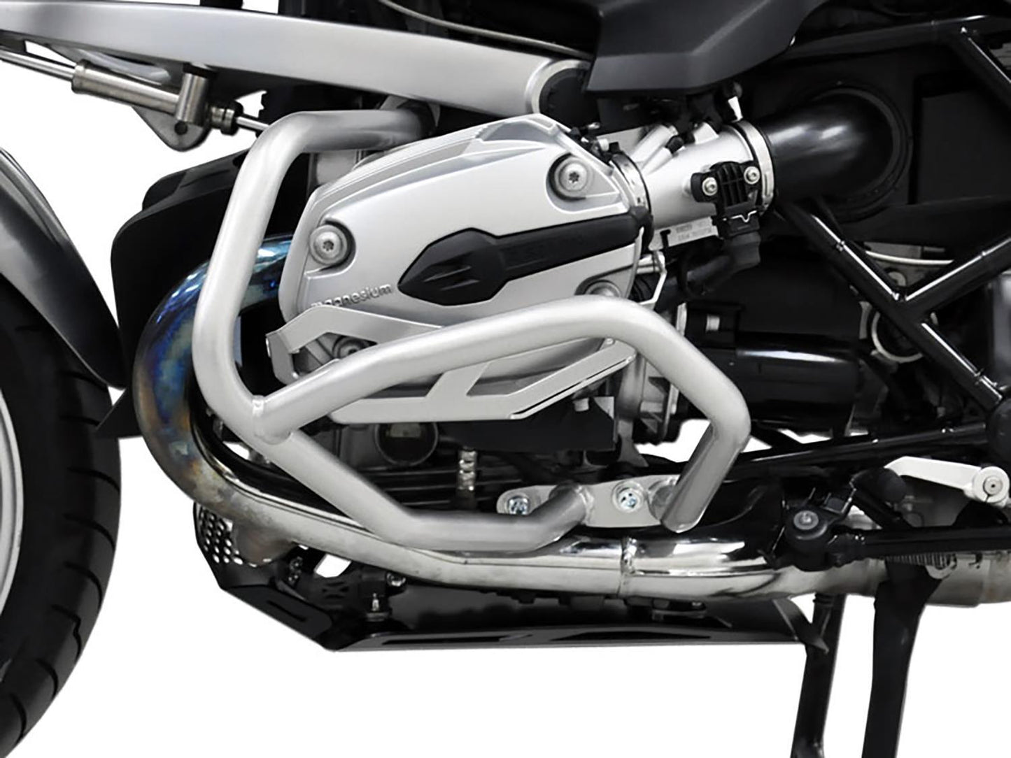 ZIEGER Sturzbügel silber passend für BMW R 1200 R 2006-2014