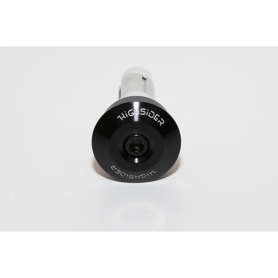 HIGHSIDER DOT Motorrad Lenkergewichte Schwarz Universal (Paar)