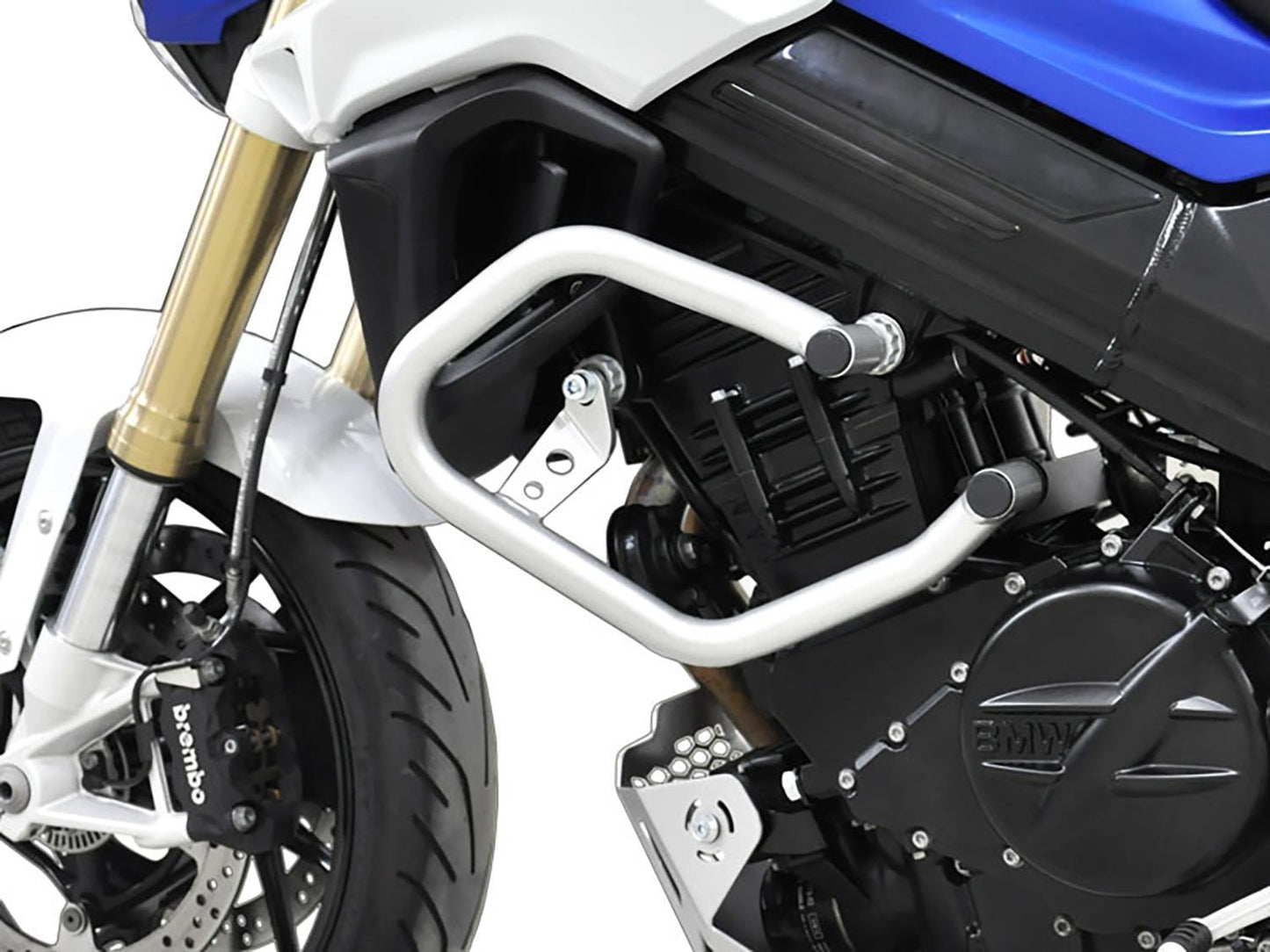 ZIEGER Sturzbügel silber passend für BMW F 800 S / R 2015-2020
