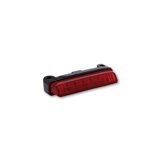 SHIN YO Motorrad Mini-LED Rücklicht Rot, schwarzes Gehäuse, E-geprüft (1 Stück)