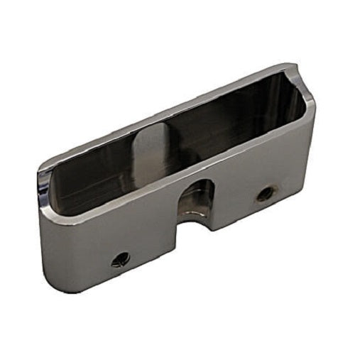 HIGHSIDER Stripe Motorrad LED Rücklicht Chrom Glas Rot E-geprüft (1Stck)