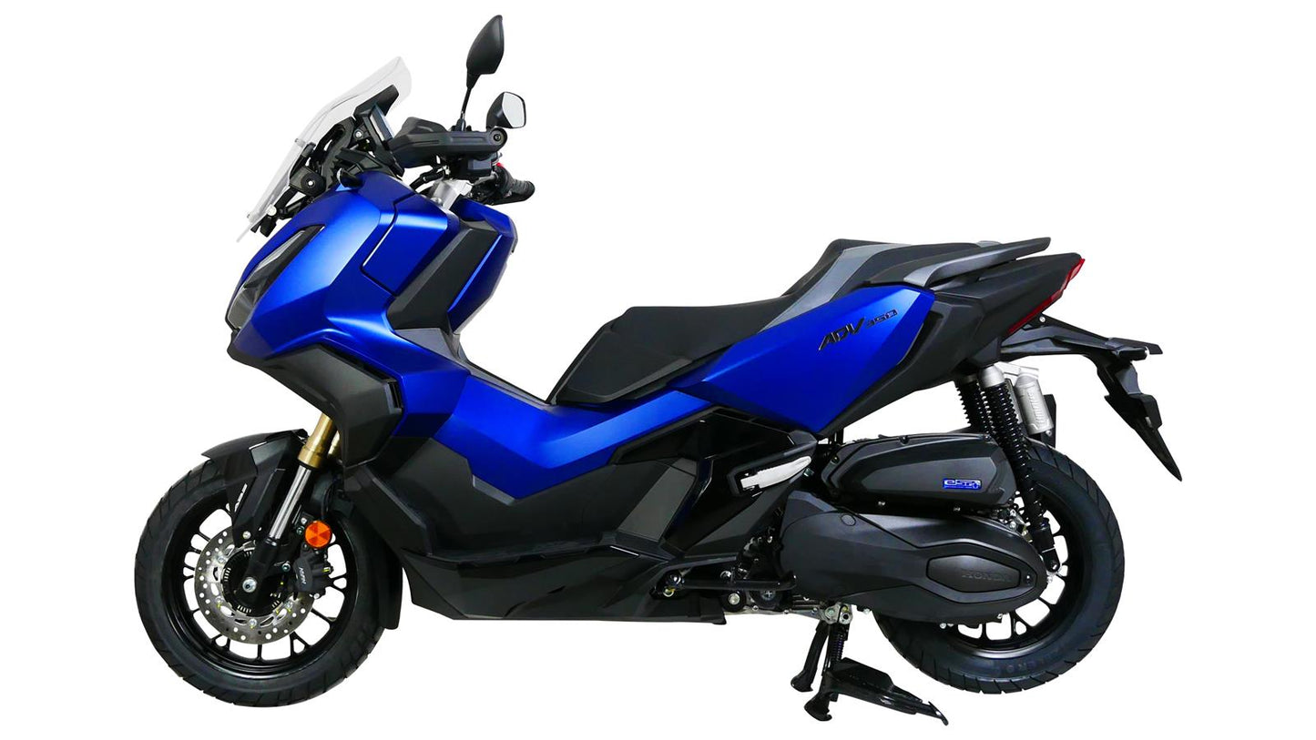 MRA Tourenscheibe "TM" klar passend für Honda ADV 350 2022-