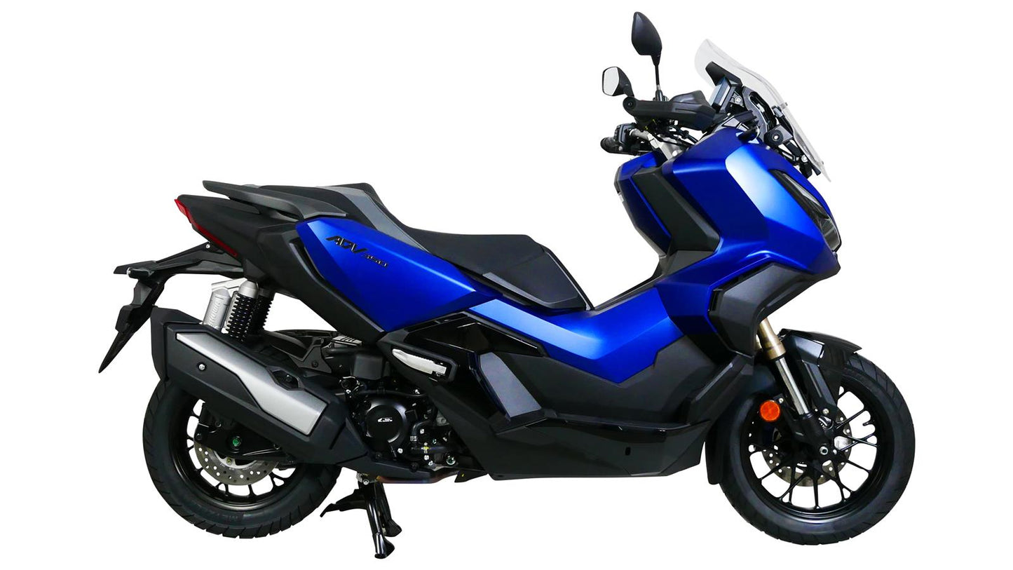 MRA Tourenscheibe "TM" klar passend für Honda ADV 350 2022-