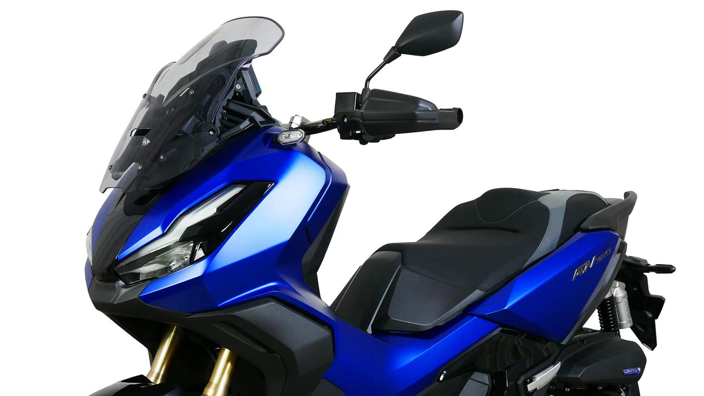 MRA Tourenscheibe "TM" rauchgrau passend für Honda ADV 350 2022-