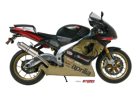 STORM GP Auspuff passend für Aprilia RSV 1000 1998-2003