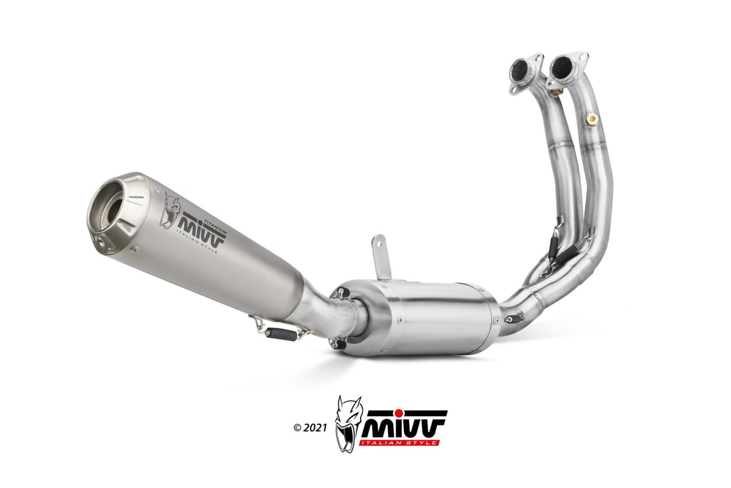 MIVV X-M1 Auspuff Titan passend für Aprilia RS 660/Tuono 660 2020-2024