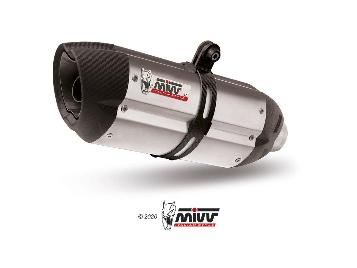 MIVV Suono Auspuff Edelstahl passend für Yamaha MT-09 / SP 2013-2020