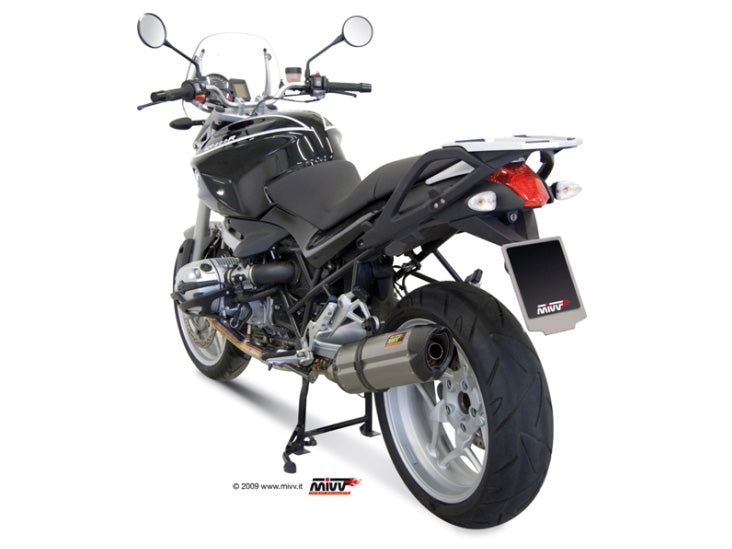 MIVV Suono Auspuff Edelstahl passend für BMW R 1200 R 2008-2010