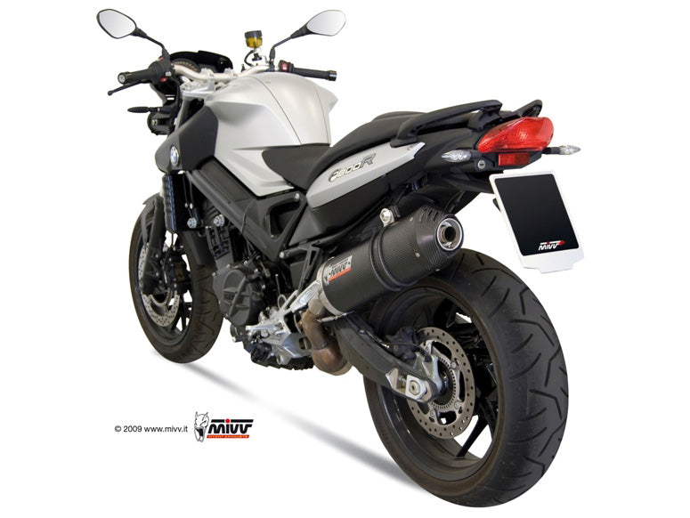 MIVV OVAL Auspuff passend für BMW F 800 R / GT 2009-2020