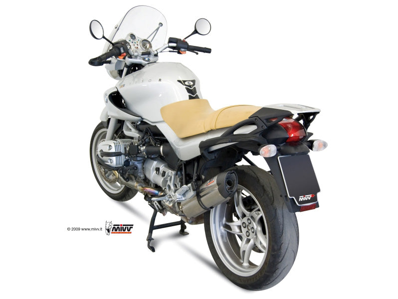 MIVV Suono Auspuff Edelstahl passend für BMW R 1150 R 2000-2006