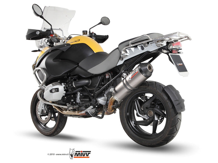 MIVV OVAL Auspuff passend für BMW R 1200 GS / Adventure 2010-2012